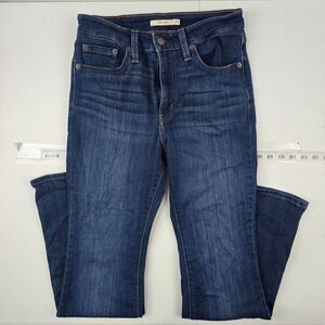 Levi's 726 Flare jeans blue denim 29 womens medium wash 4630